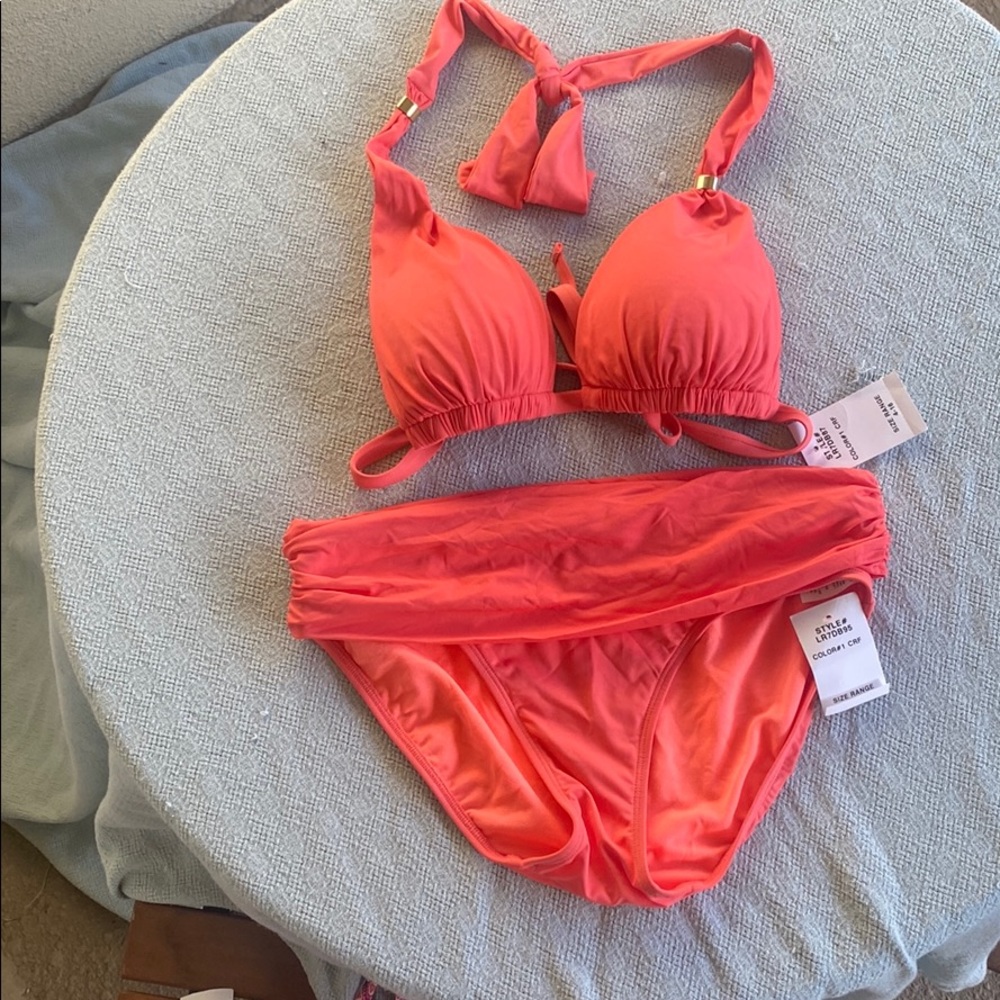 Lauren Ralph Lauren coral bikini